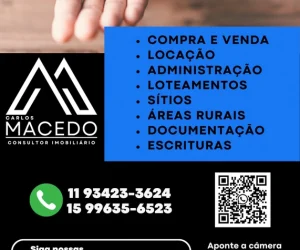 Carlos Macedo Corretor Imobiliário - Cesário Lange - Foto (2)